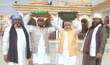 कौसर खान ने नागपुर में कि चादरपोशी