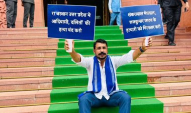 दलितों और आदिवासियों की आवाज़ उठा रहे नगीना सांसद चंद्रशेखर आजाद