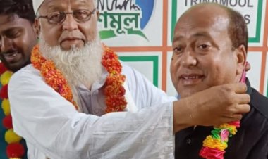 पांजीपाड़ा में मरहूम राही प्रधान के भांजे ओबेदुल्ला शम्स उर्फ मुन्ना ने मामा की खाली गद्दी पर लहराया जीत का परचम