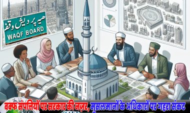 मुसलमानों की प्रॉपर्टी और अधिकारों पर खतरा, वक्फ संशोधन बिल का हो रहा भरी विरोध