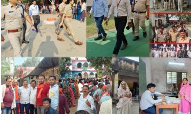 सीमांचल के चारो जिले के सभी चौबीसों विधान सभा क्षेत्रों में शांतिपूर्वक मतदान संपन्न